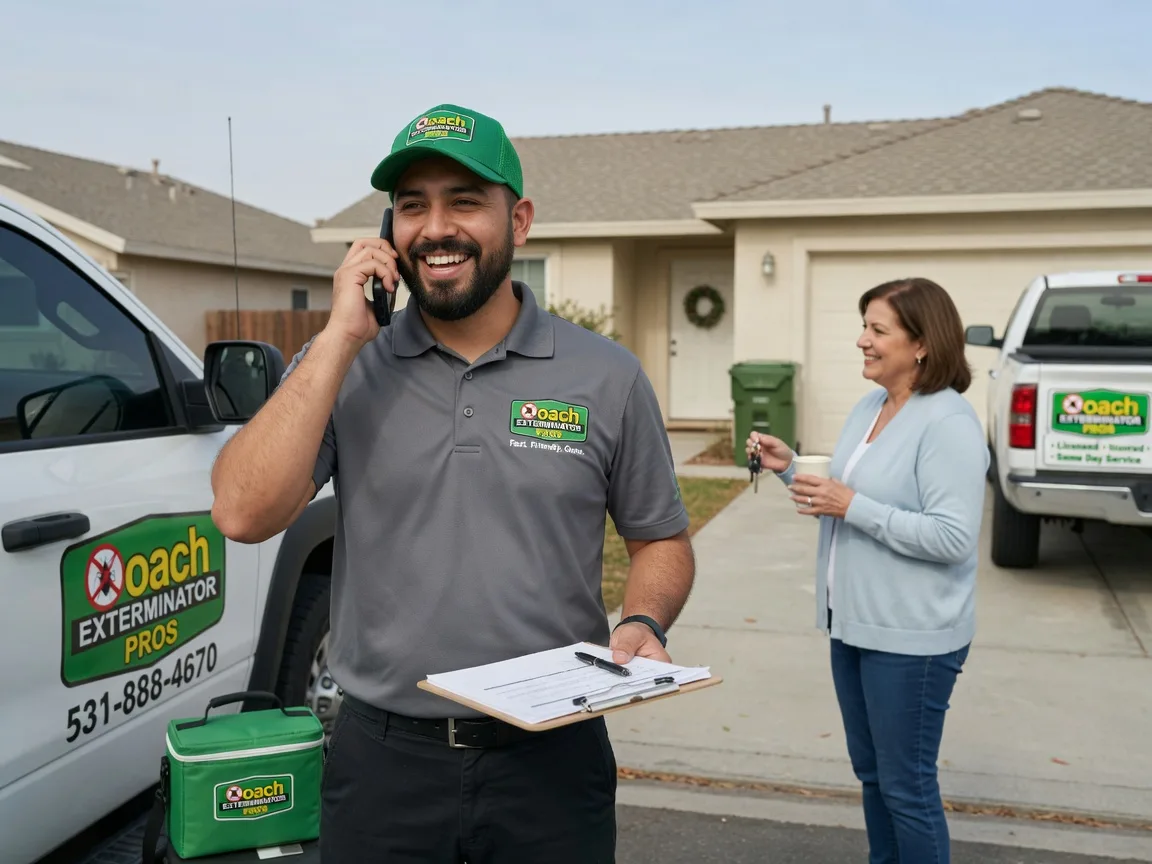 Pest Control Roach Exterminator Mount Saint Joseph, OH FAQs